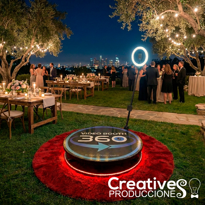 Cabina 360° Metalica -  Equipamiento completo